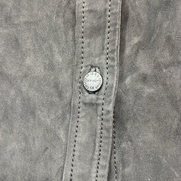 SUEDE CURRENT/ELLIOT - THE CLEAN PERFECT SHIRT SIZE 1=SMALL - Picture 7 of 16